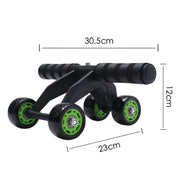 Four-wheeled Abdominal Roller Home Exercise Abdominal Muscle Fitness Equipment