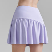 Pleated Fitness Yoga Skirts Sports Tennis Skirt